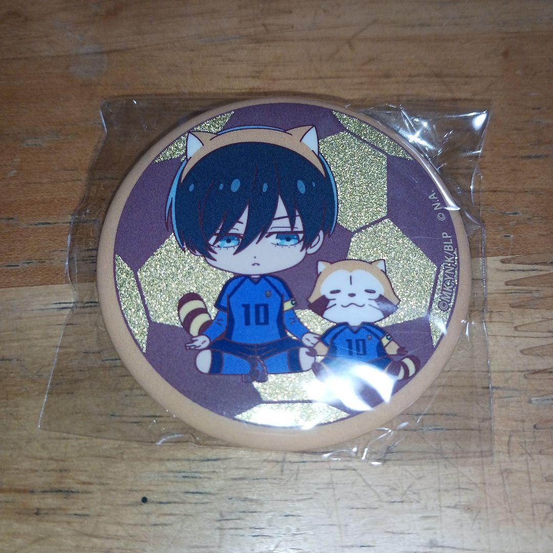 ブルーロック × RASCAL 全16種 グリッター缶バッジ ラスカル ver.