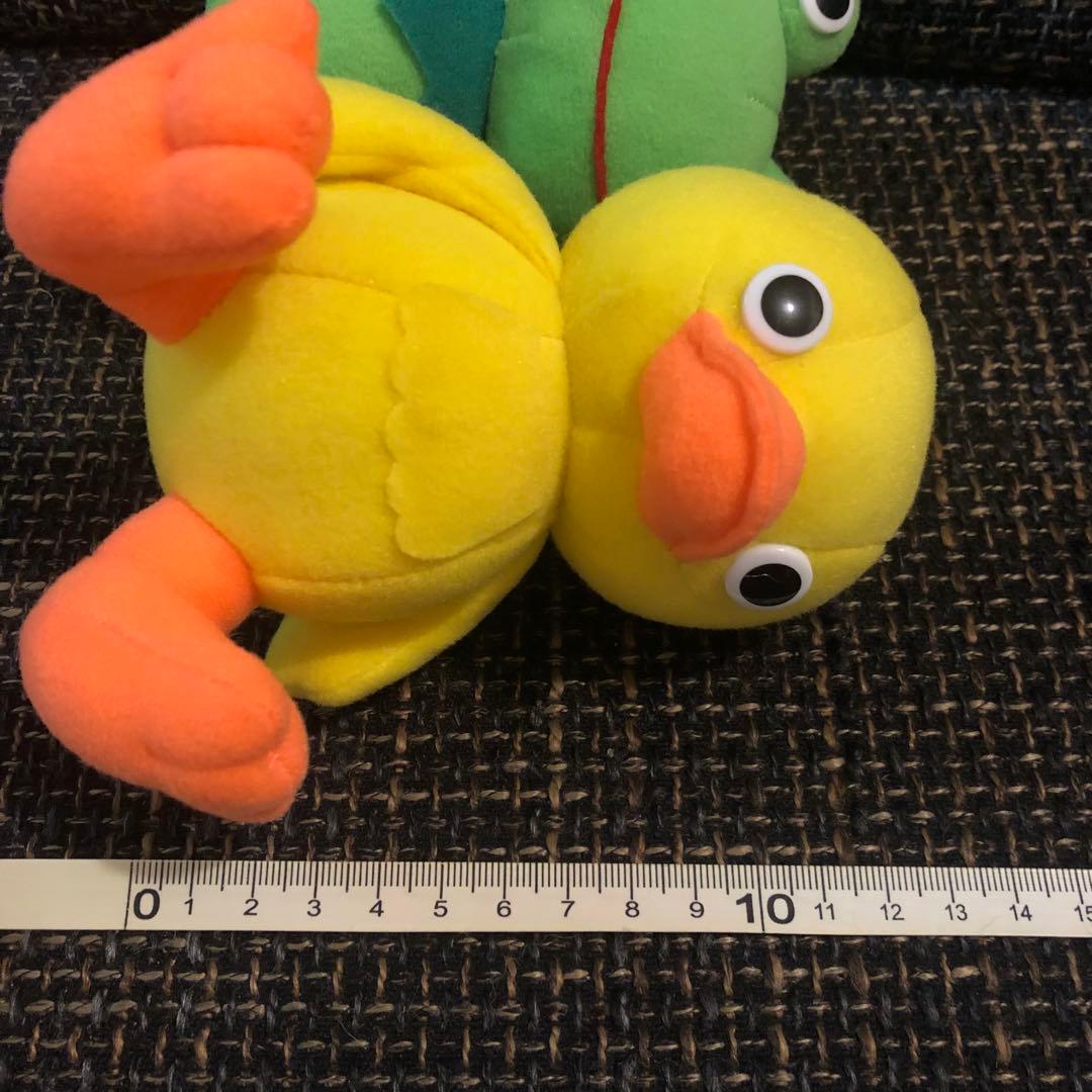 セット　ガーコとケロタン　ぬいぐるみ　レトロ　アヒル　カエル