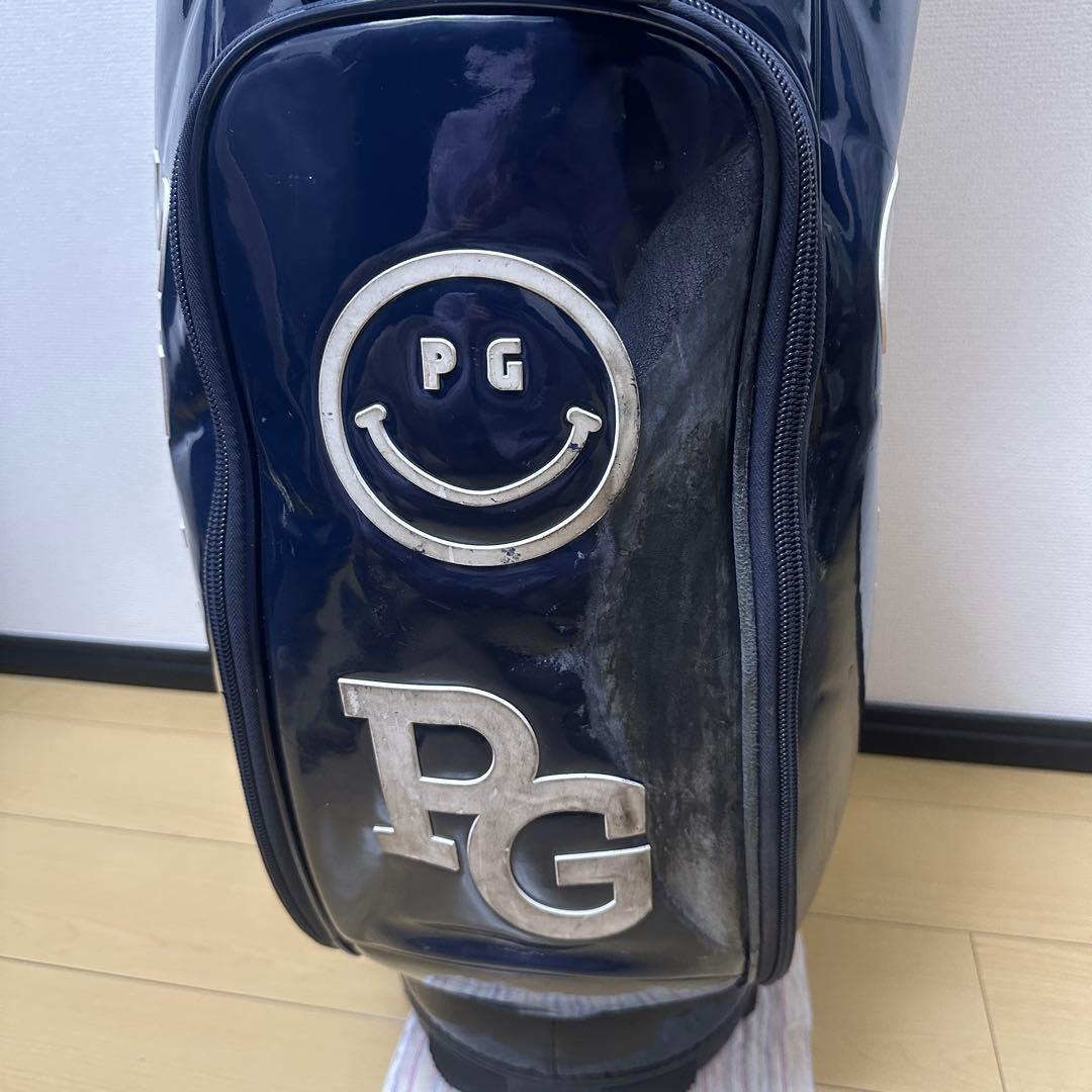 ブルーラケット　PEARLY GATES ゴルフバッグ ネイビー