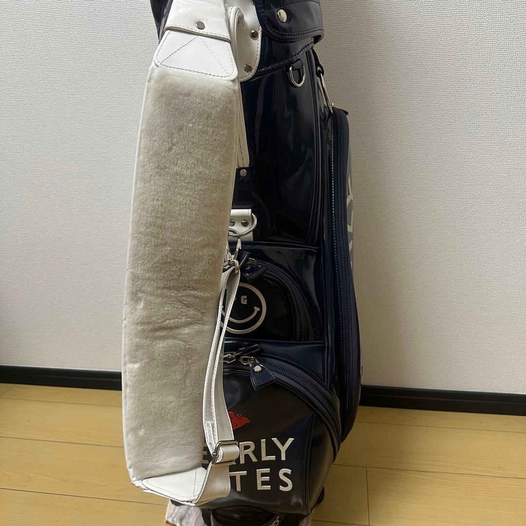 ブルーラケット　PEARLY GATES ゴルフバッグ ネイビー