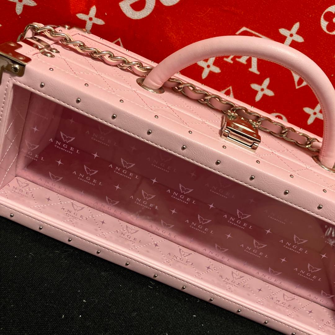 ANGELシャンパンケース水色•ベビーピンク•白
