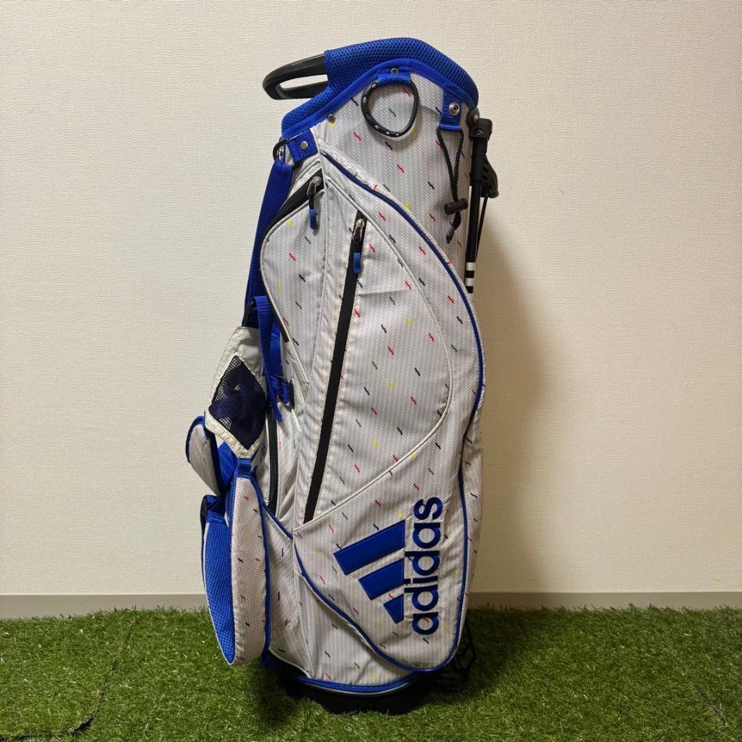 adidas アディダス スタンド式 キャディバッグ ゴルフバッグ 9型