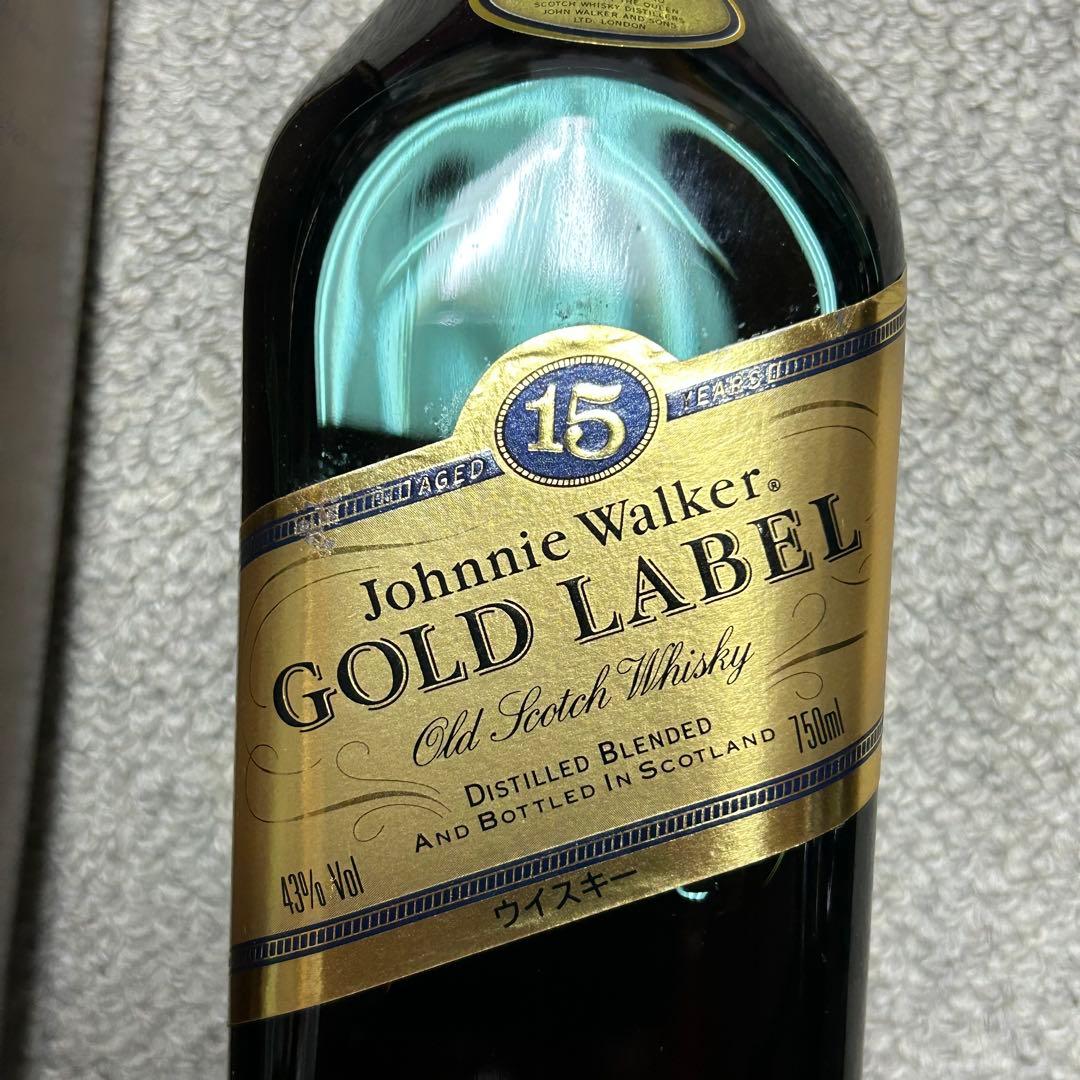 ジョニー・ウォーカー ゴールドラベル 750ml 43度