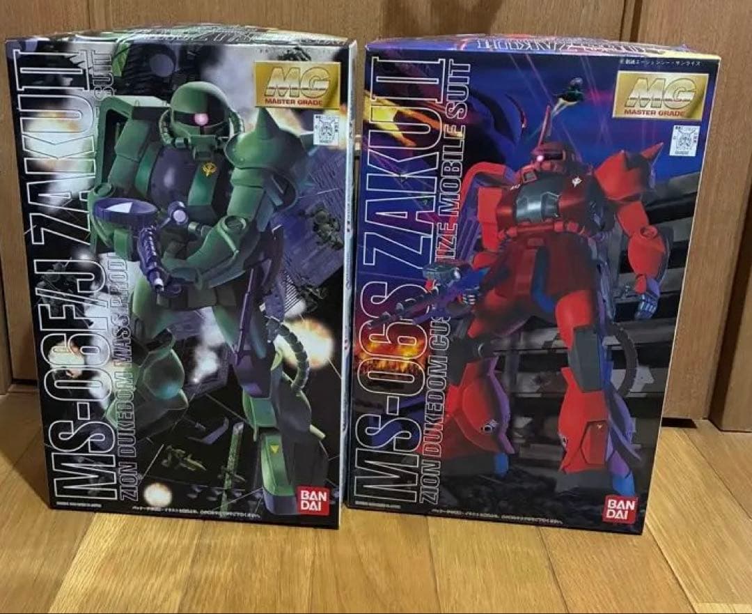 MG MS-06S ZAKU II 　MS-06F/J ザクⅡ 1/100