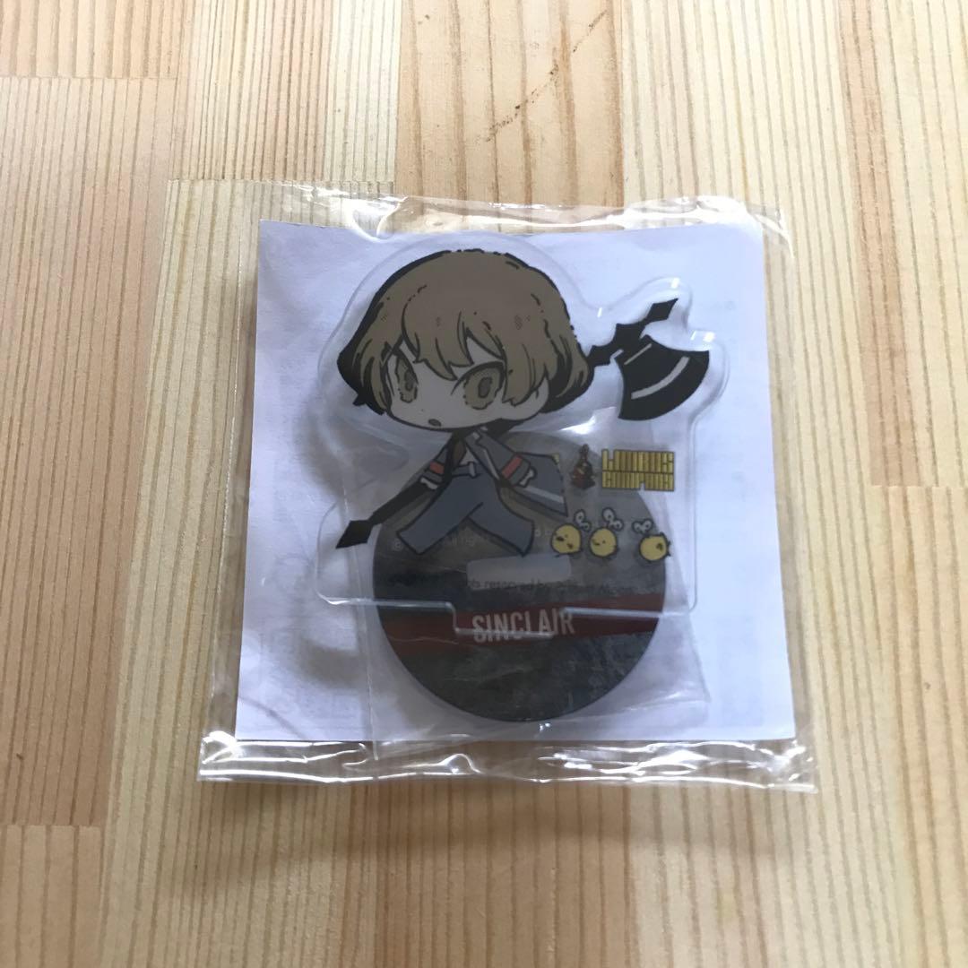 リンバスカンパニー　シンクレア アクリルスタンド＆缶バッジ セット