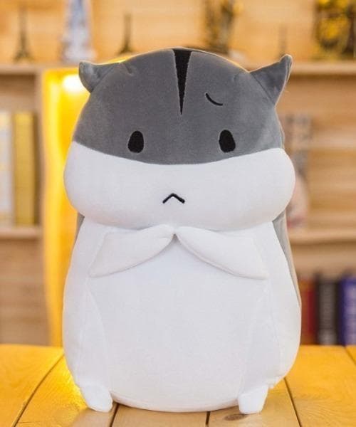 新品 44cm ハムスターモチモチぬいぐるみ お誕生日プレゼント クッション