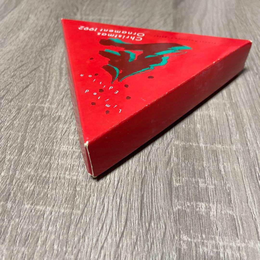 1992年製クリスタル雪の結晶オーナメント