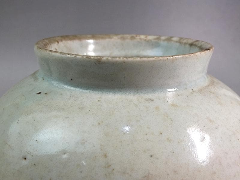☆*古陶磁* 李朝白磁壺 コレクターより ☆A13