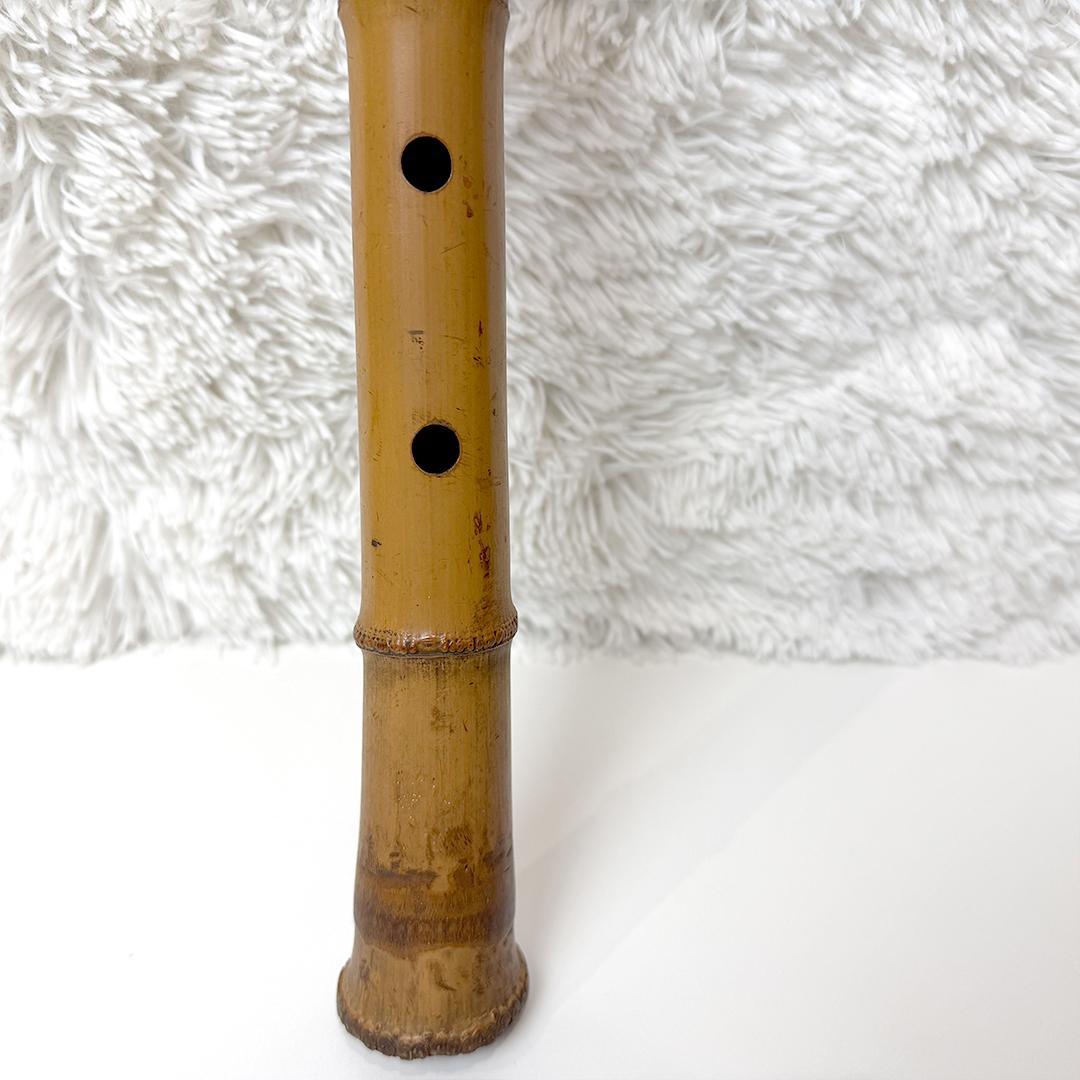 尺八 2尺1寸 65cm 和楽器 延べ管 都山流 ヴィンテージ 工芸品