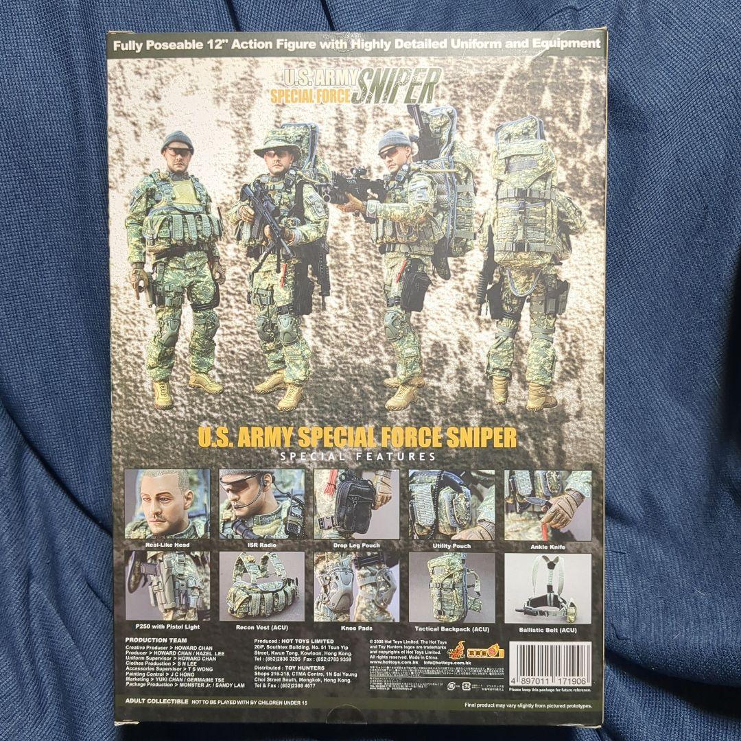 1/6 12インチU.S. Army Special Force Sniper