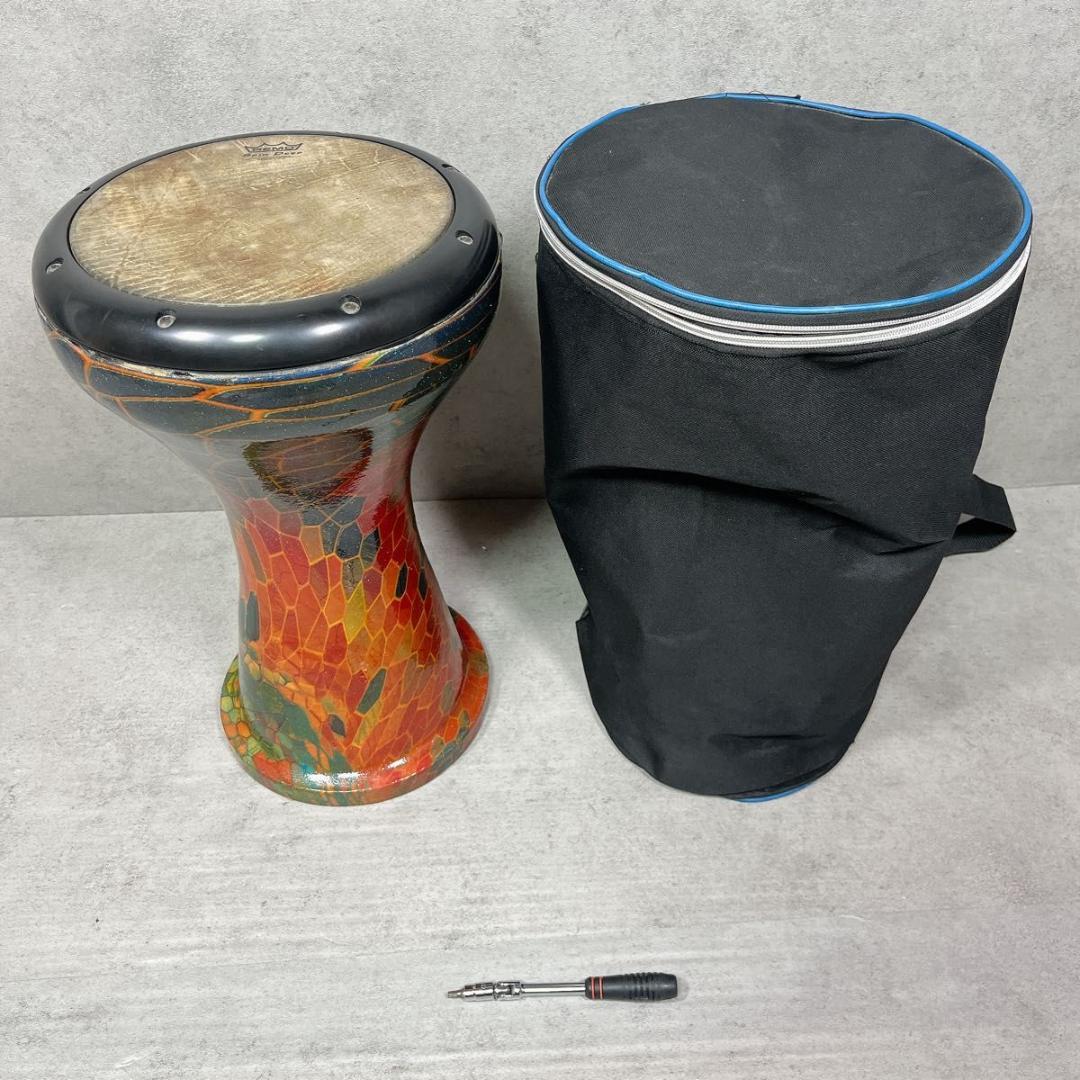 REMO レモ ダラブッカ ドゥンベック サファイヤルビー 民族楽器