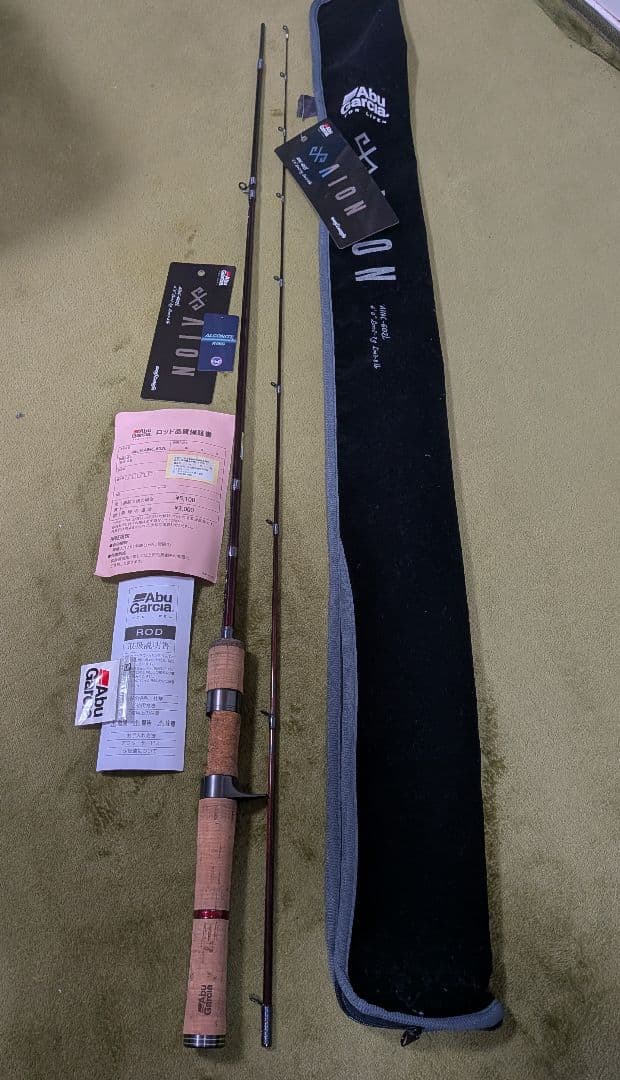 ベイト美品アブガルシア　アイオン　602L　トラウトロッド