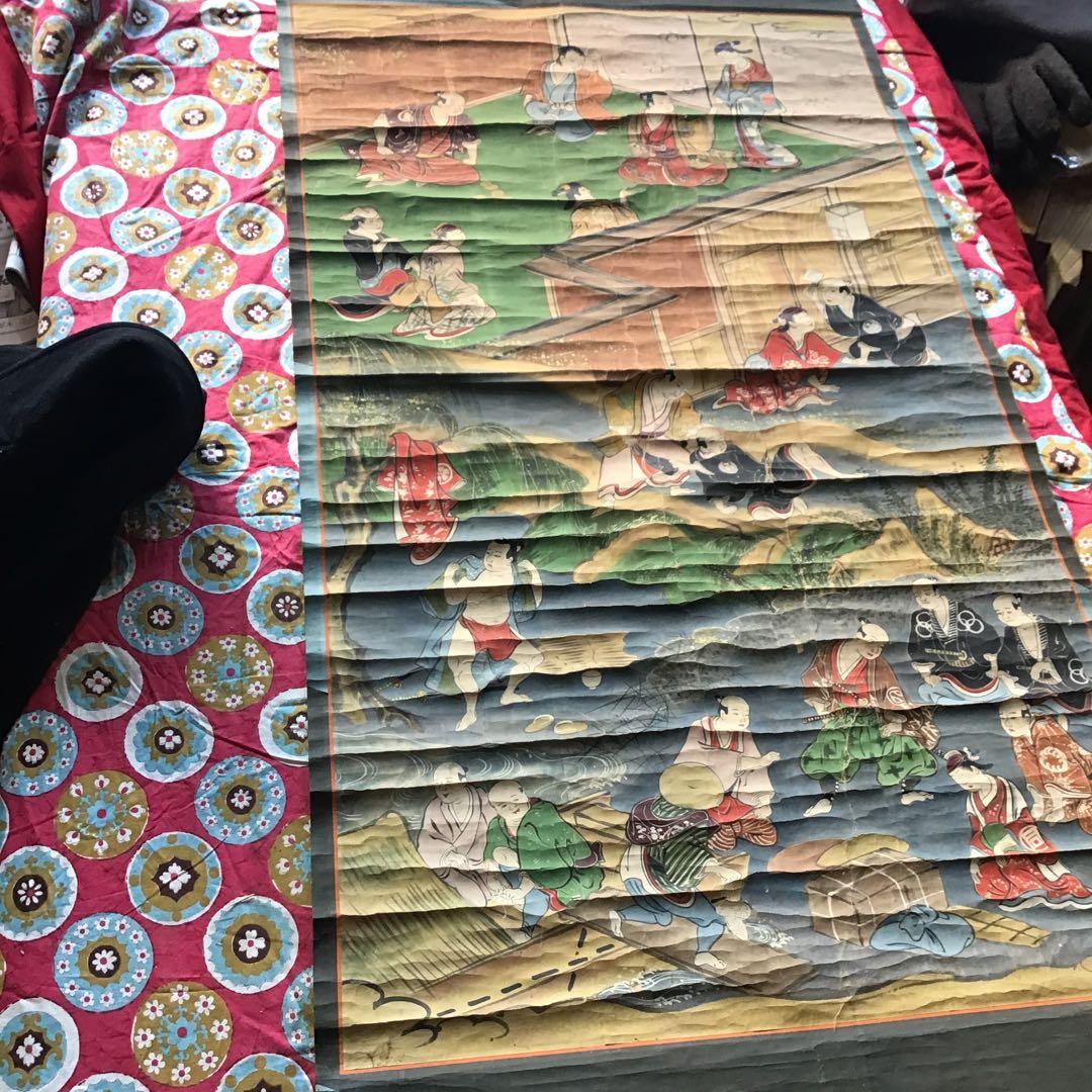 骨董　掛軸　江戸貴族　時代物