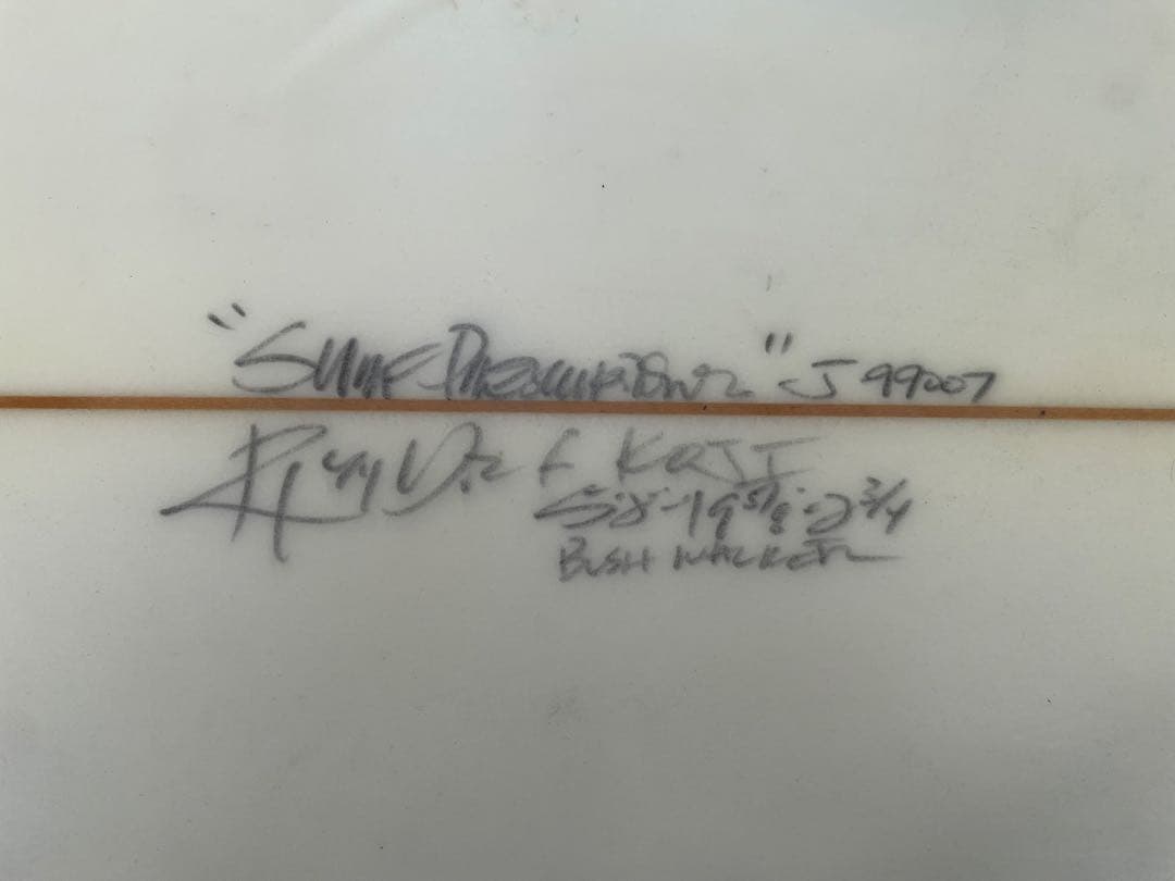 DOC SURFBORD ブッシュワーカー