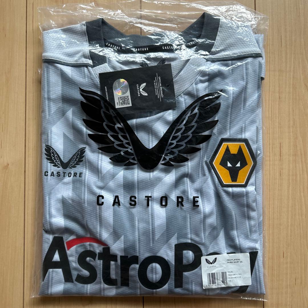 正規品新品☆ウルブス22/23サードオーセンティックユニフォームLサイズ