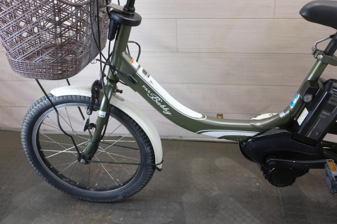 良品新基準ヤマハPAS　Babby　20インチ3段9.3Ah（4点灯）充電器あり