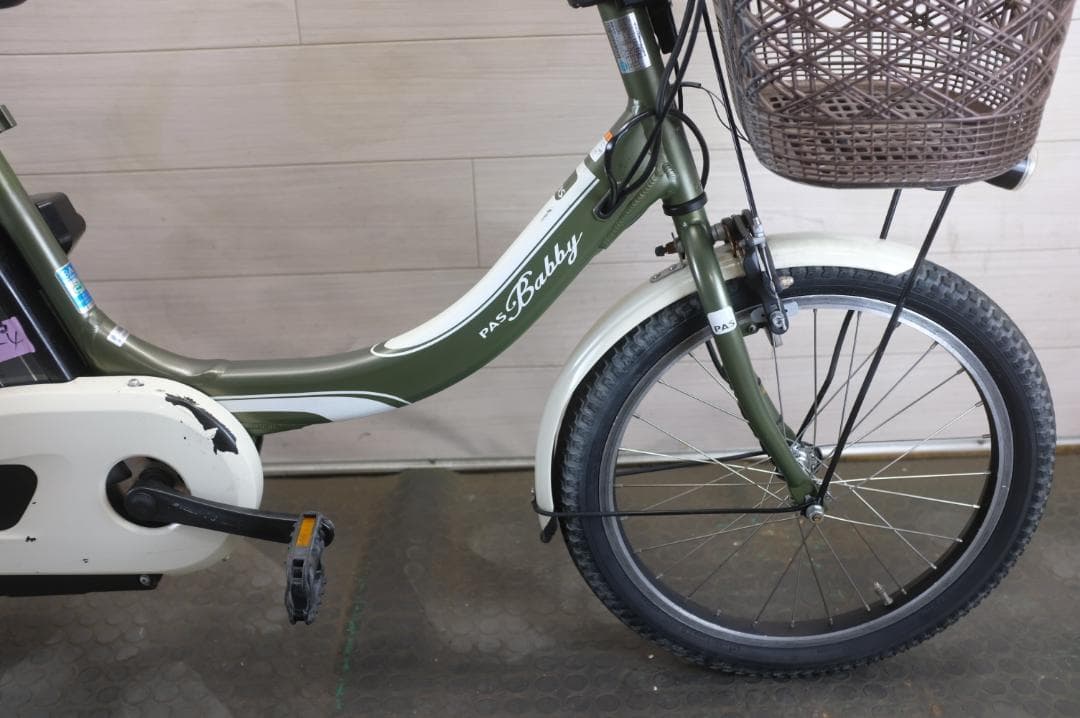 良品新基準ヤマハPAS　Babby　20インチ3段9.3Ah（4点灯）充電器あり