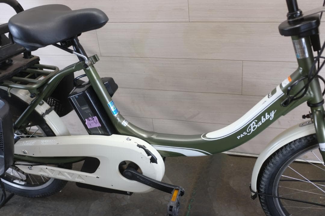 良品新基準ヤマハPAS　Babby　20インチ3段9.3Ah（4点灯）充電器あり