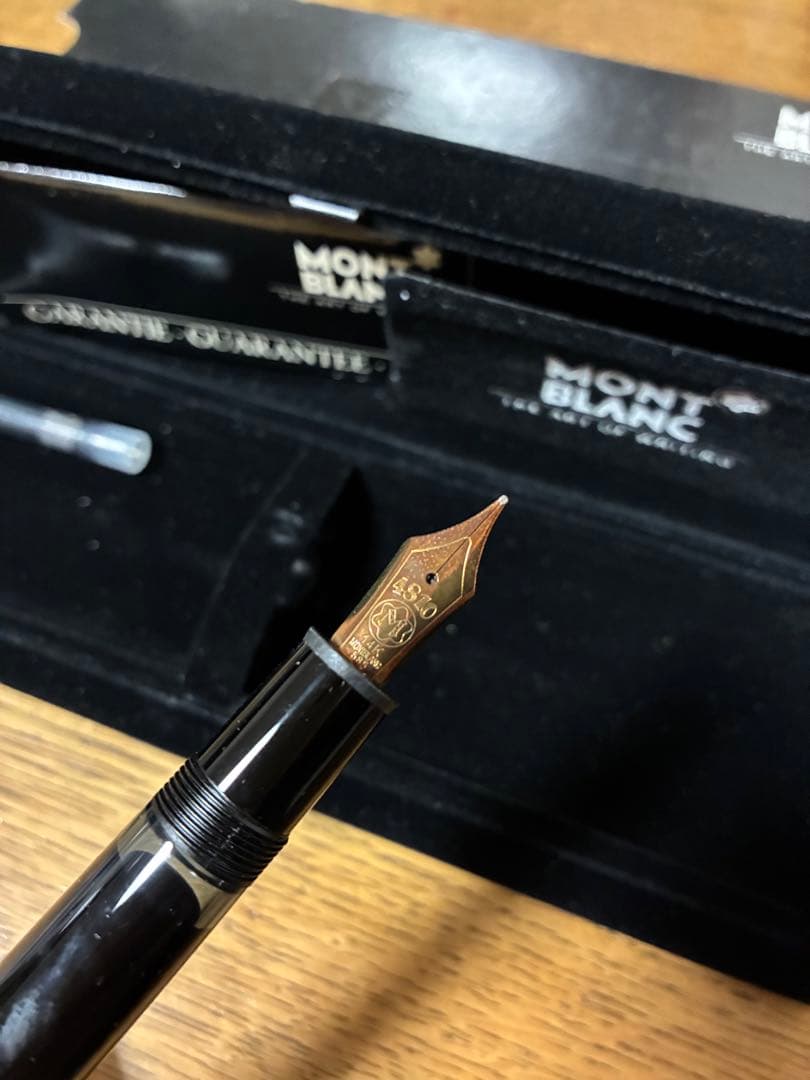 MONT BLANC 万年筆 黒