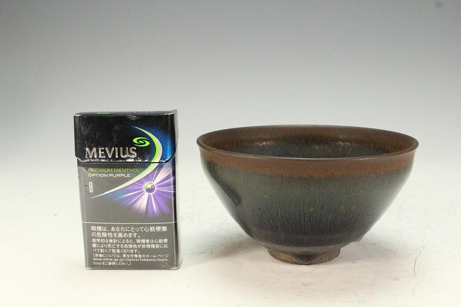 茶道具 唐物 乃木目 天目茶碗(K-XA879)