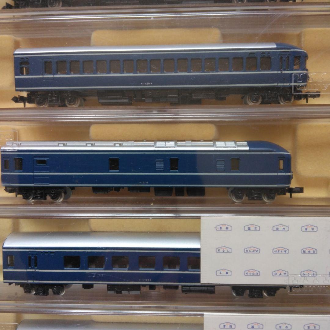 関水金属KATO Nゲージブルートレイン客車6両
