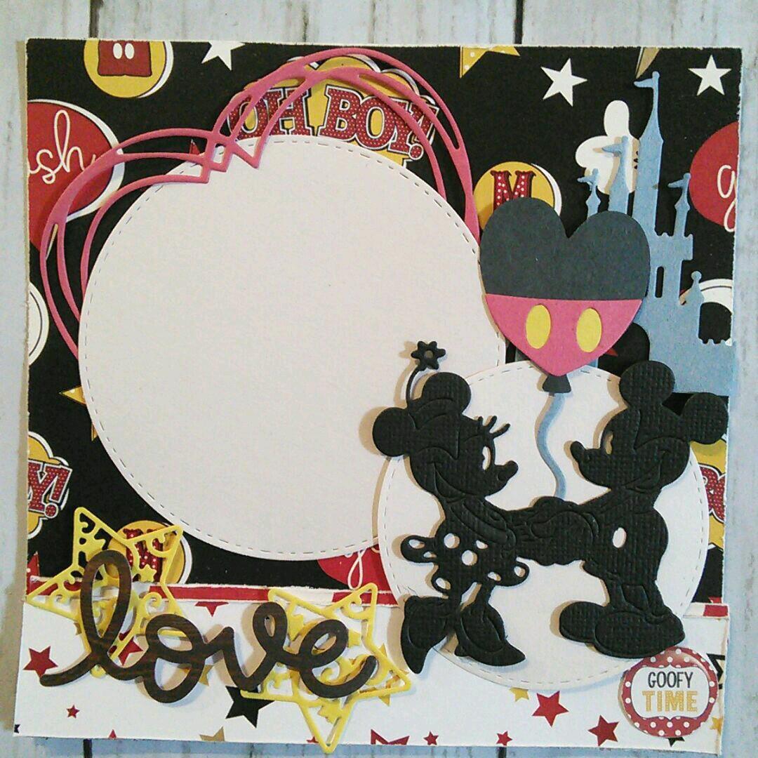 ★marimari★スクラップブッキング キット 6インチ♪ No,15