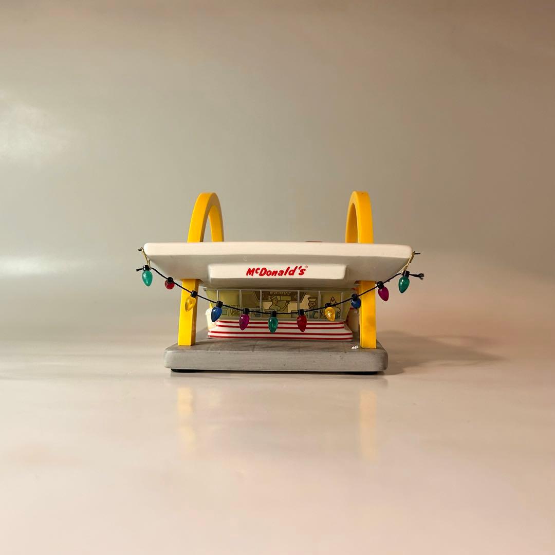 マクドナルド ミニチュア ジオラマ ライト アメリカンダイナー 1996年