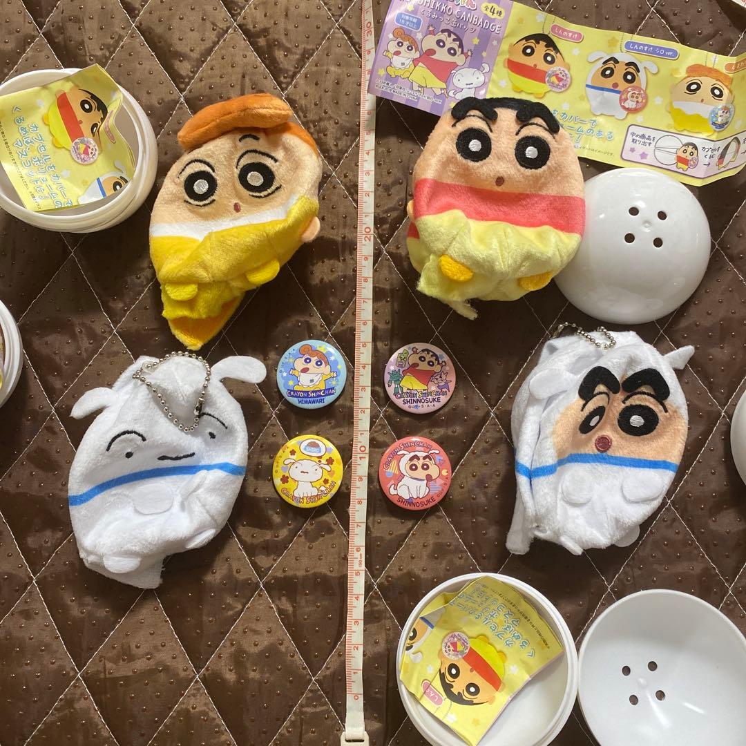クレヨンしんちゃん　くるみっこ缶バッジ　プライズ品　レア　全種類　コンプリート