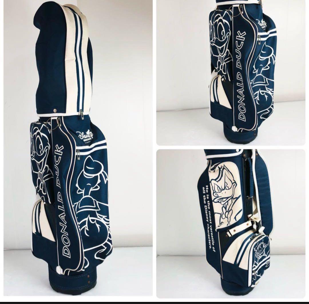 ドナルドダック キャディバッグ ネイビー