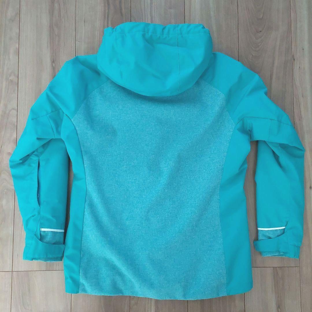 DESCENTE スキーウェア 女性用 グリーン 上下セット M