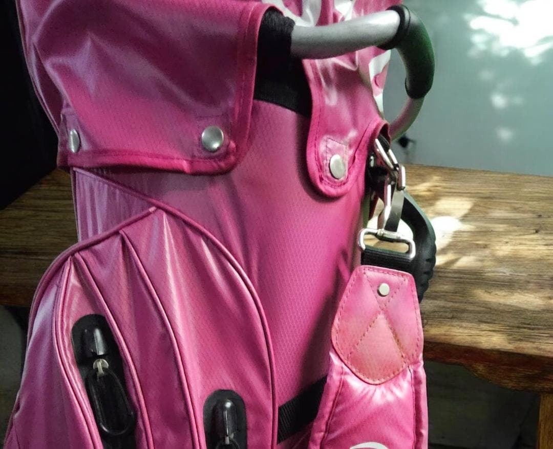 送料無料/超美品MASTER BUNNY EDITION キャディバッグ ピンク