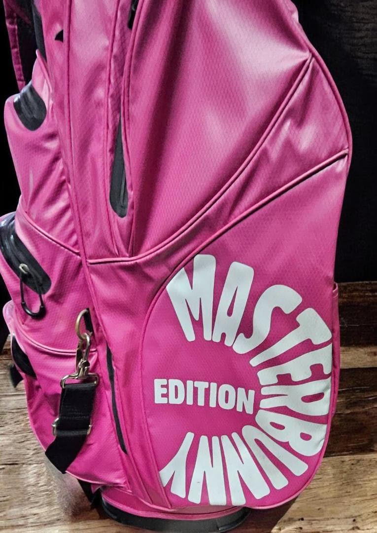 送料無料/超美品MASTER BUNNY EDITION キャディバッグ ピンク