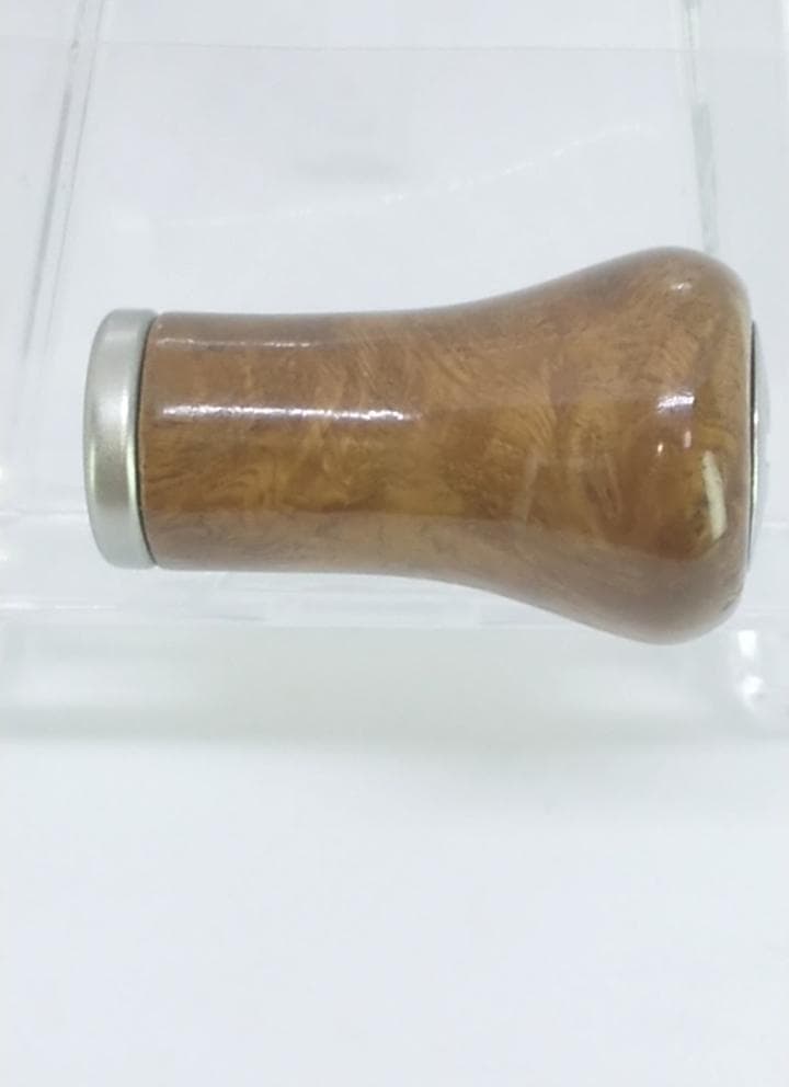 良品　シマノ　夢屋　花梨　カーディフ　ハンドルノブ　シルバー