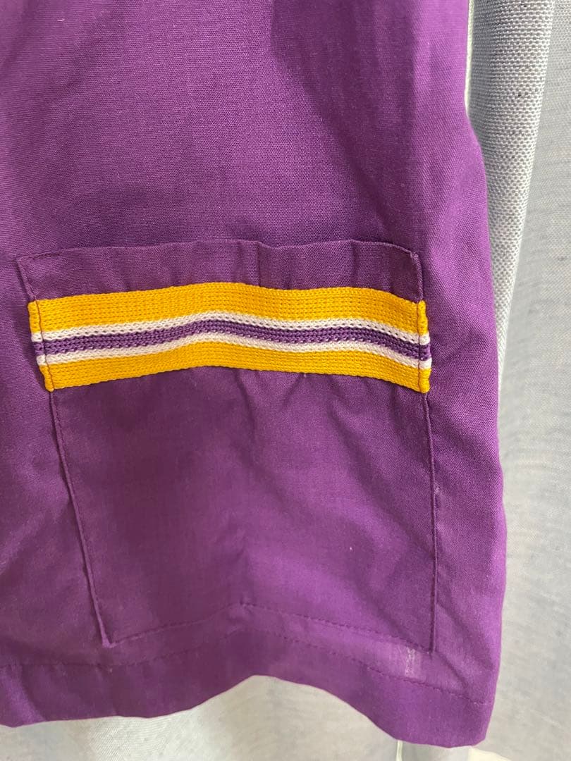 レア！90s USA製HILTON ボウリングシャツ 紫