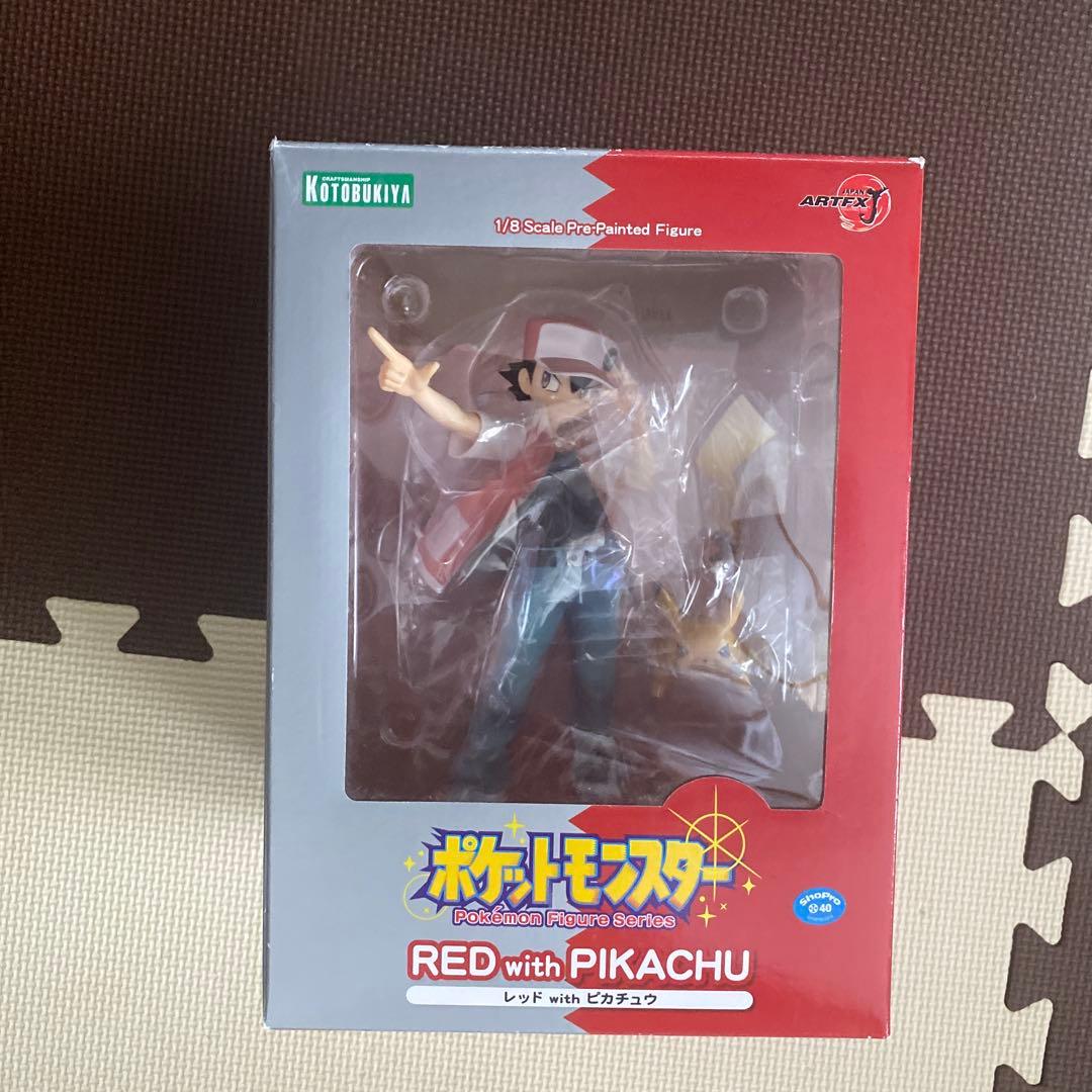 ARTFX J レッド with ピカチュウ ポケモン フィギュア コトブキヤ