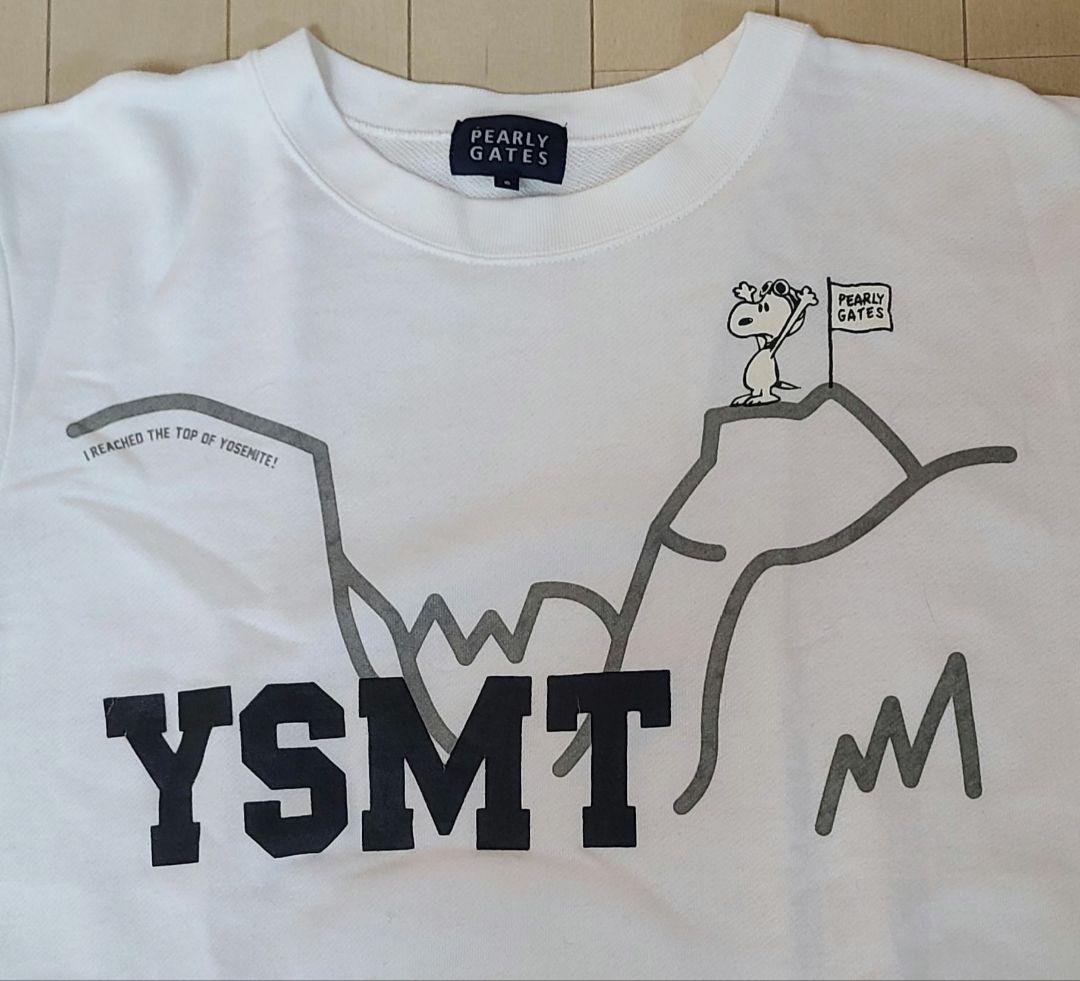 パーリーゲイツ　スヌーピー　スエット　トレーナー