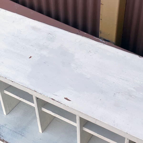 ビンテージ　レターケース　陳列棚　サイドボード　店舗家具　フレンチシャビィ