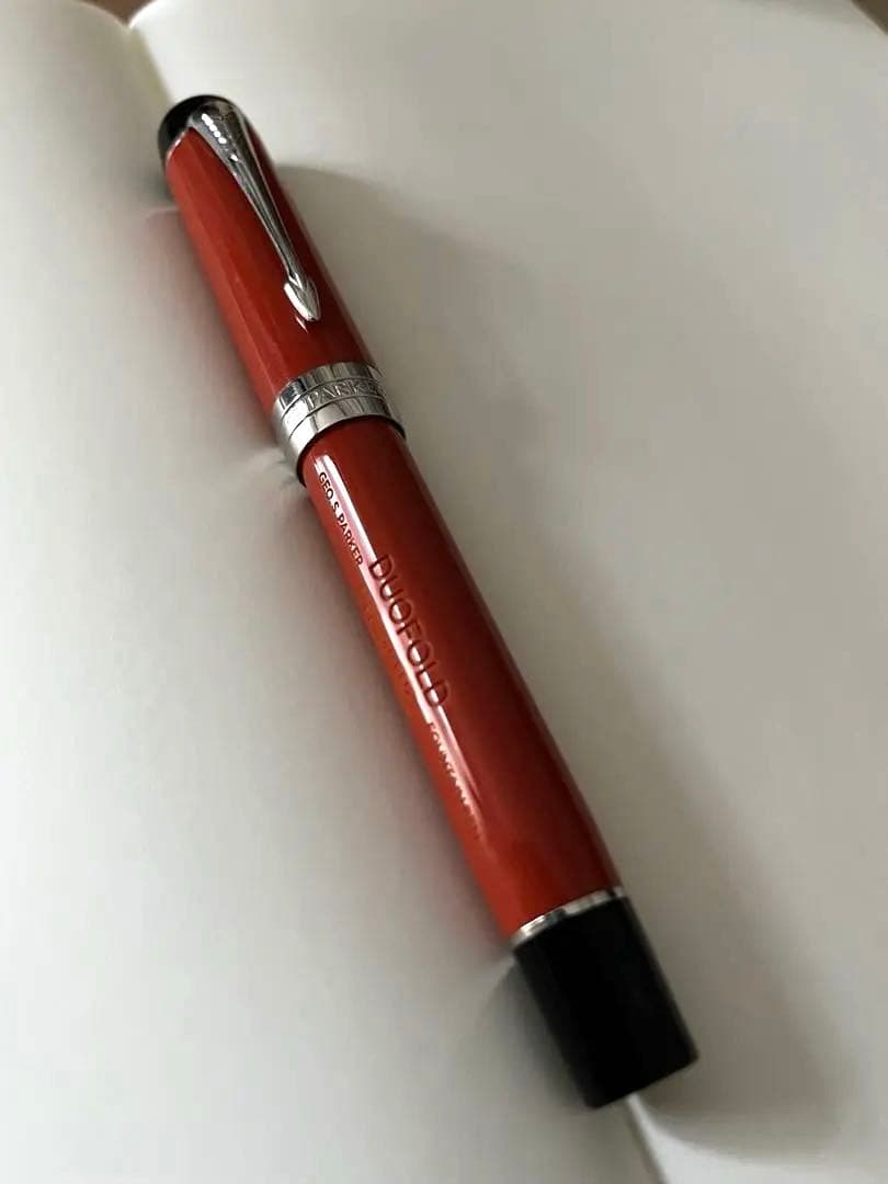 Parker デュオフォールド　ビッグレッド　センテニアル　Fニブ