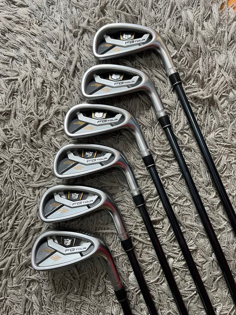 ウィルソンスタッフ FG TOUR F5アイアン6本セット　5-P