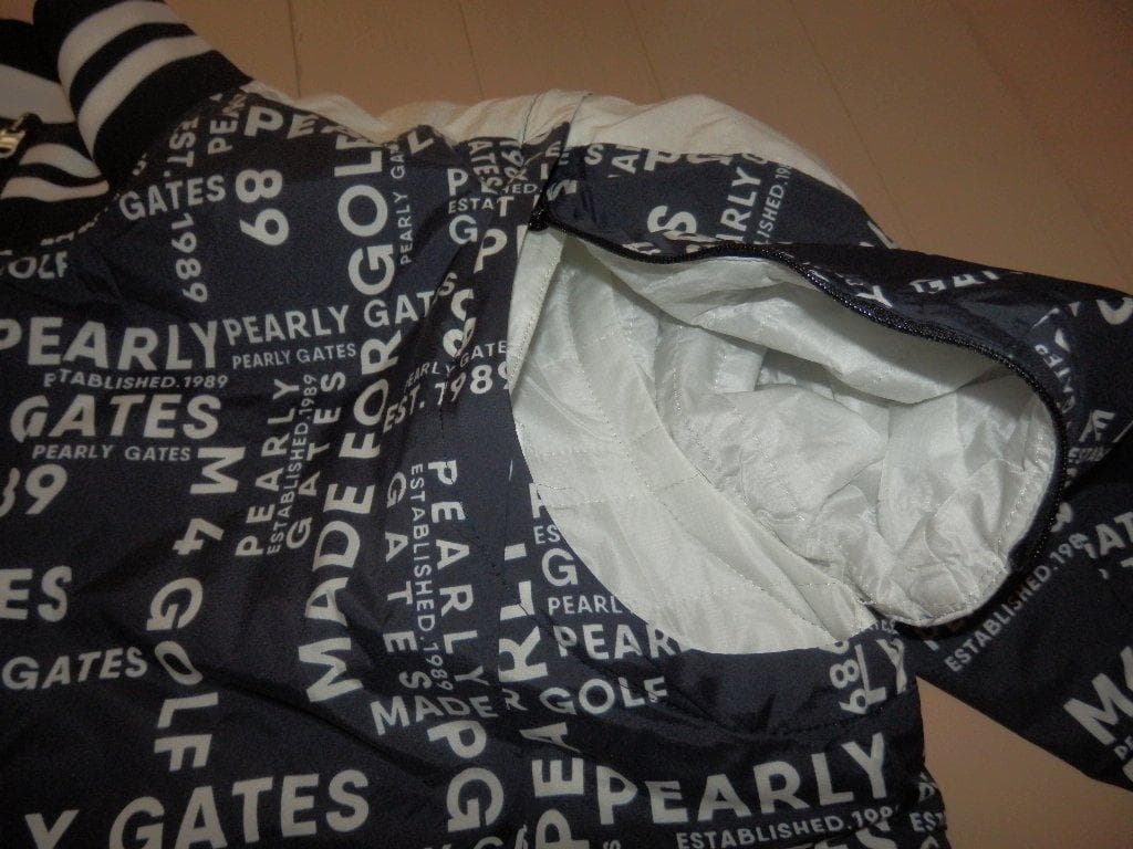 パーリーゲイツ★人気 リバーシブル4 WAY暖かジャケット★サイズ5 L