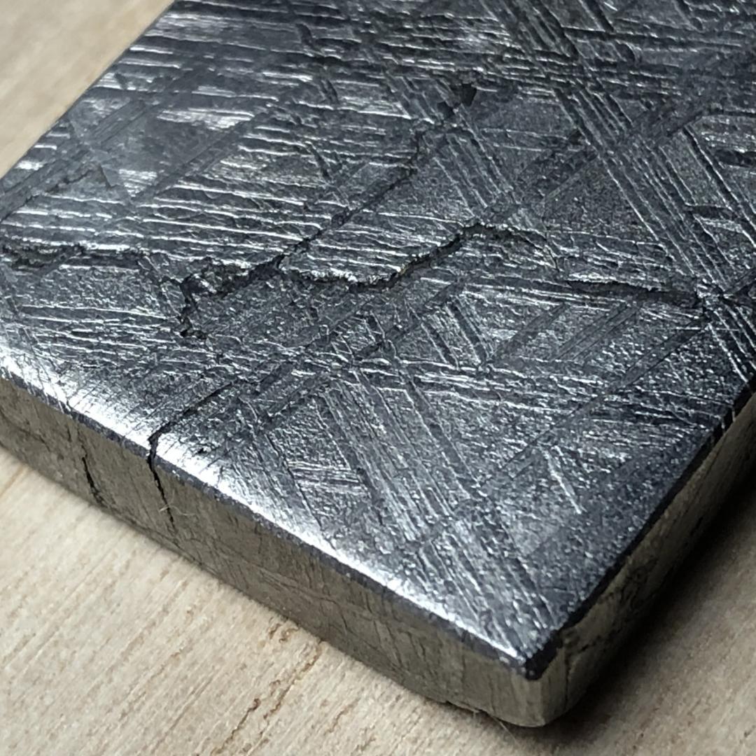 ムオニオナルスタ隕石　メッキ処理済み　　 鉄隕石　重さ約37ｇ