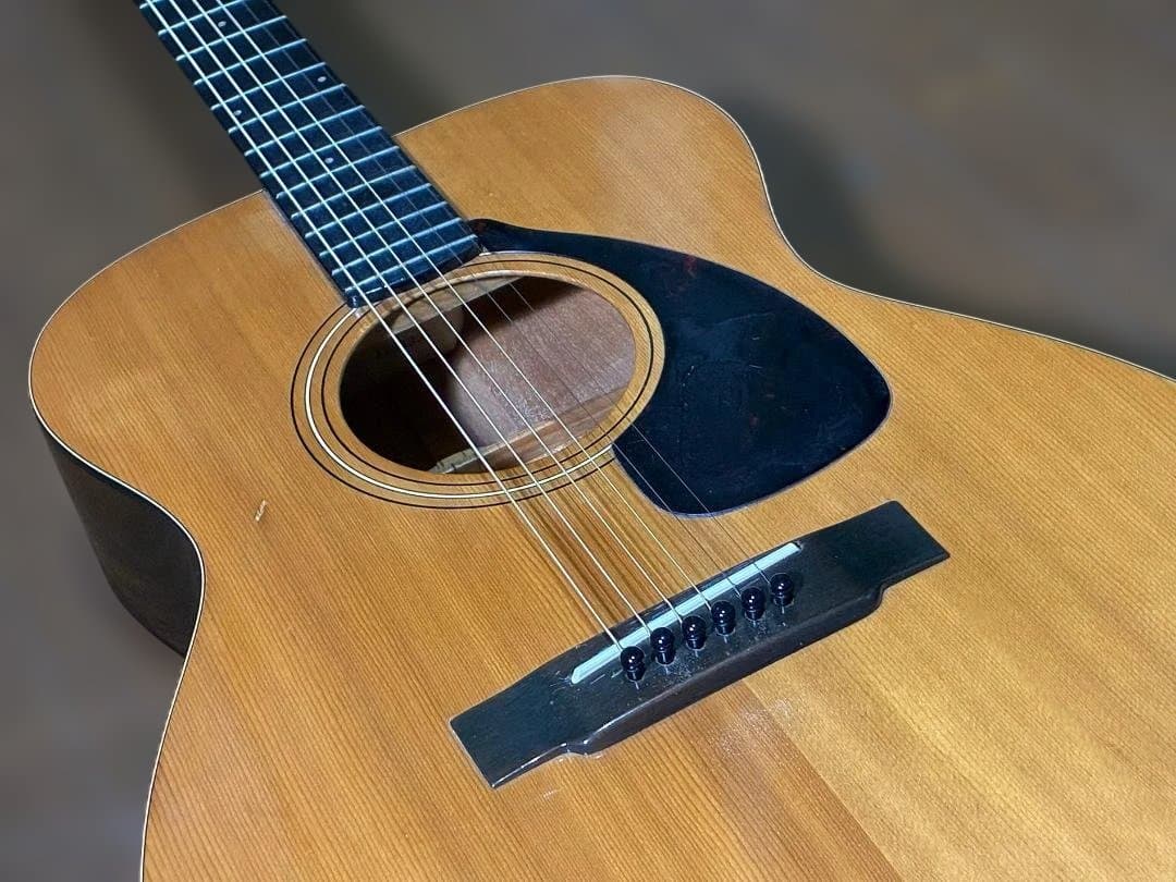 ★　弾き込まれた綺麗な音色　YAMAHA ビンテージFG110赤ラベル試聴動画有