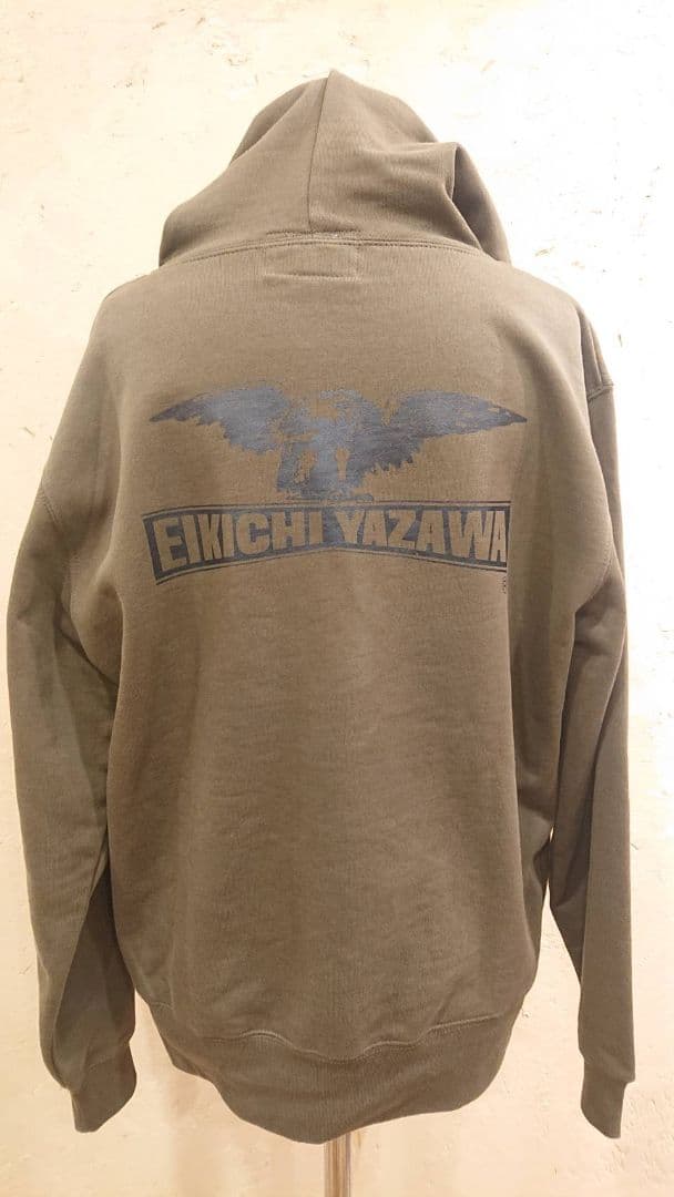 矢沢永吉 ワシロゴ カーキ パーカー サイズ M 新品未使用