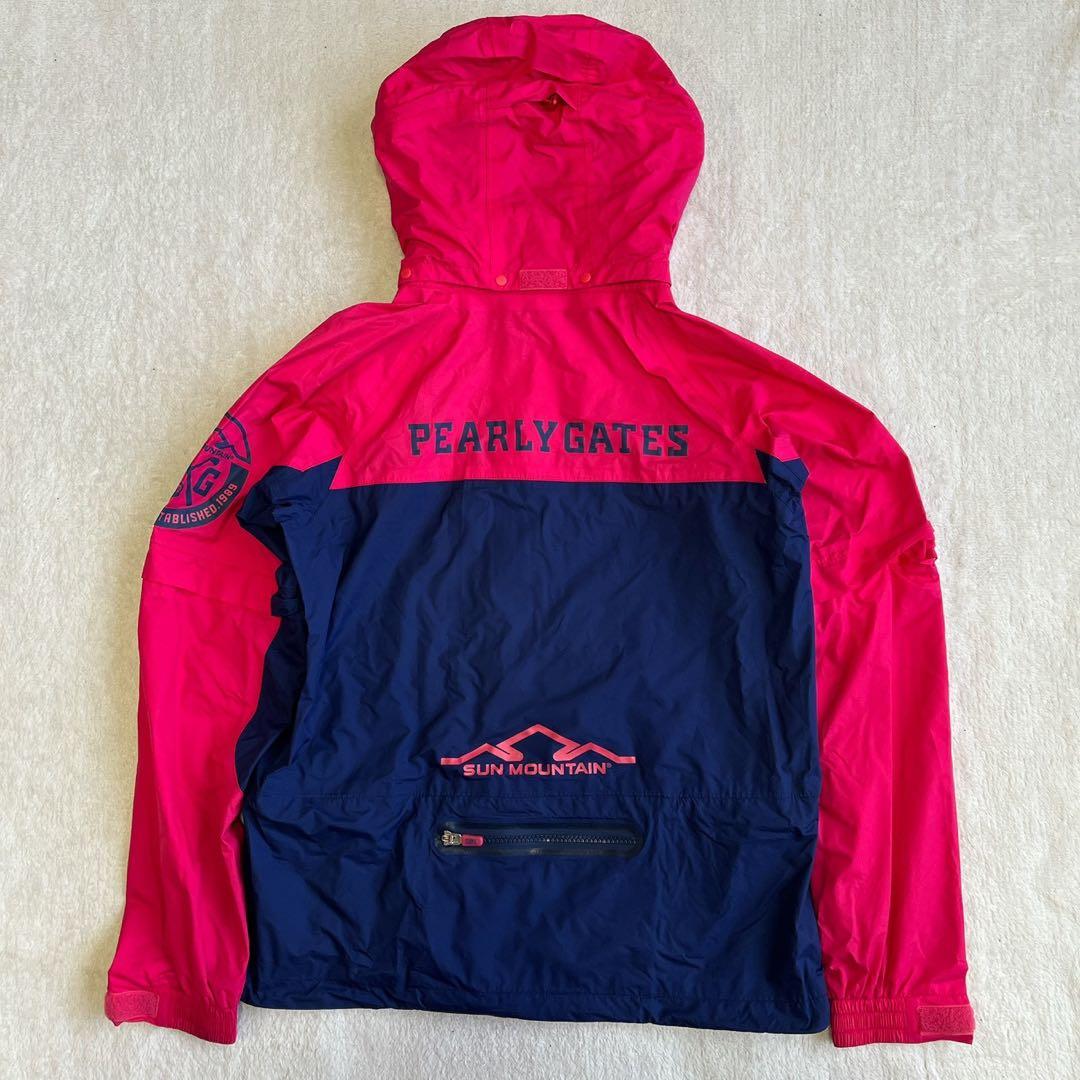 パーリーゲイツ　サンマウンテン　コラボ　レインウエア　パンツ　フード　２WAY