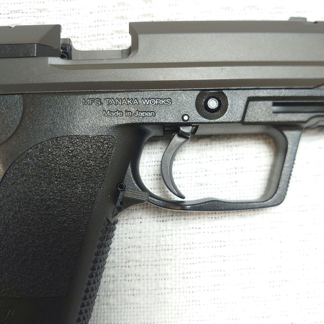 【美品】タナカワークス HK USP ガスブロ エアガン スペアマガジン付