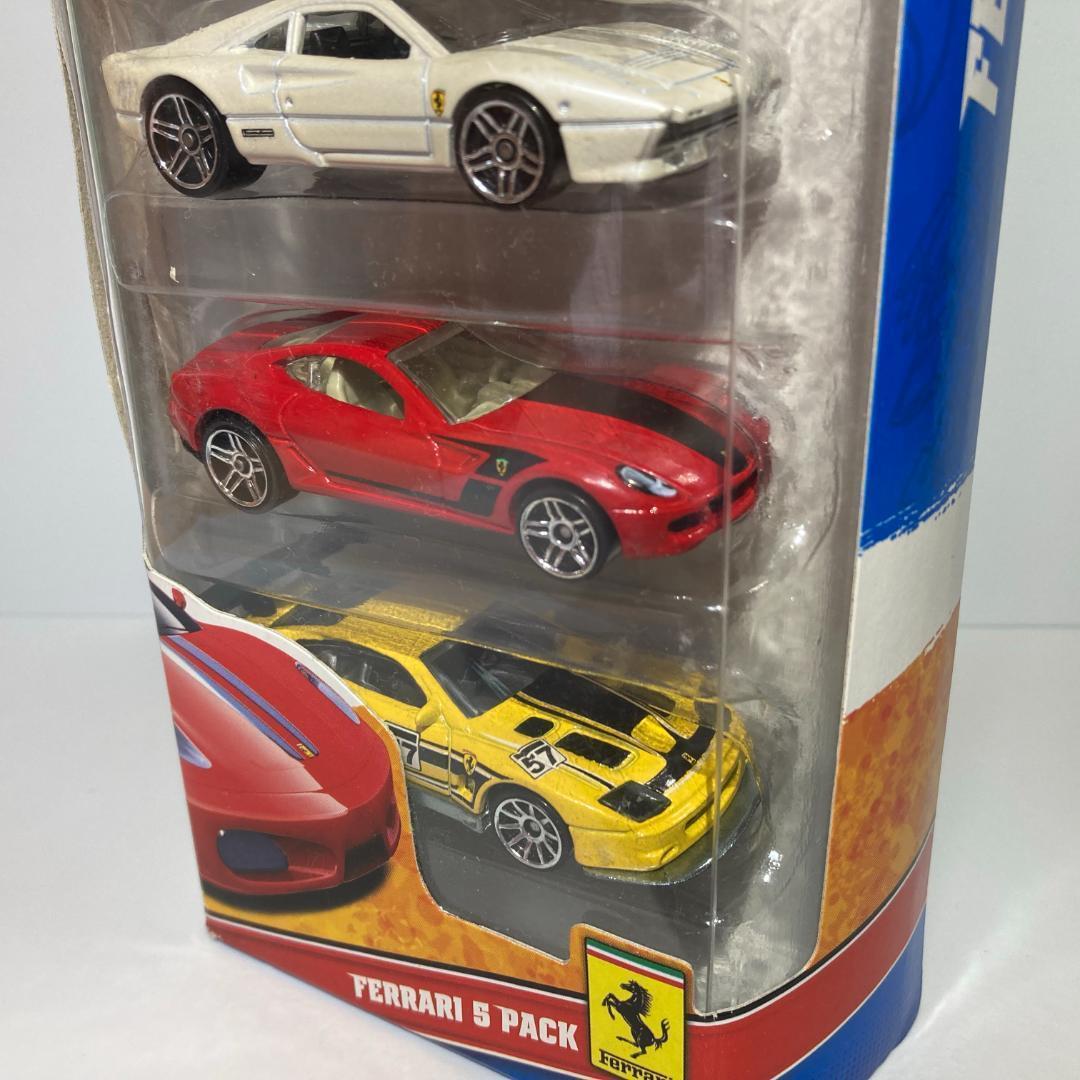ホットウィール フェラーリ 5PACK 【BFB28】 【T8629】ミニカー