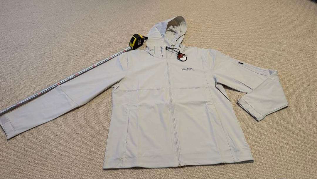 Malbon フード付きジャケット ライトグレー