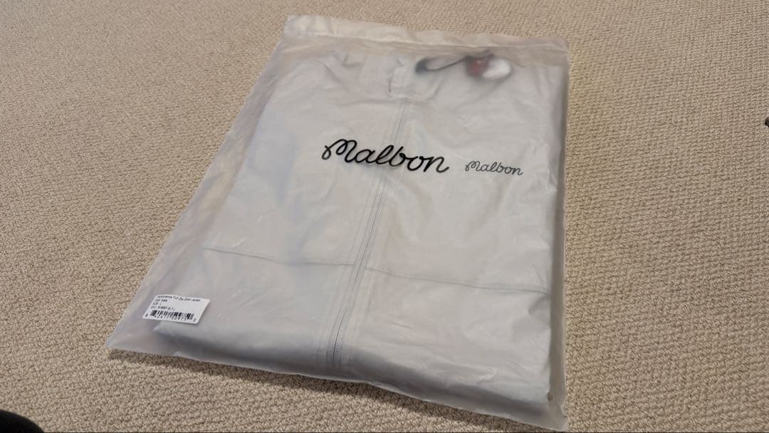 Malbon フード付きジャケット ライトグレー