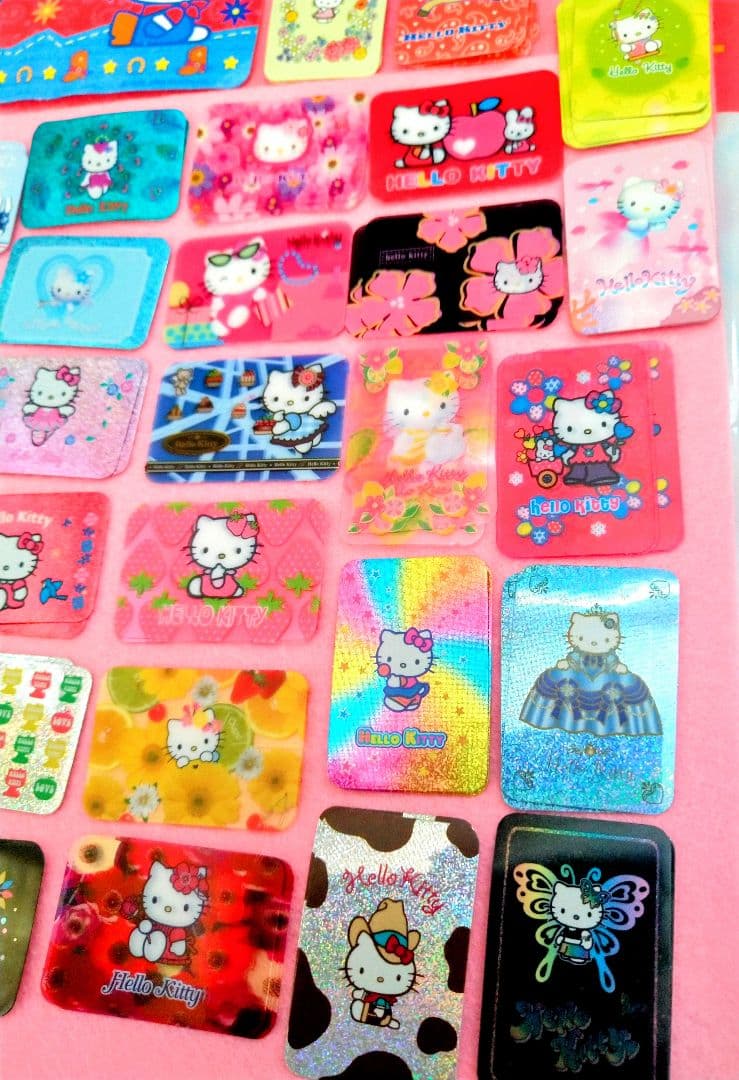 平成レトロ ハローキティ2000年代 フレークシール96枚