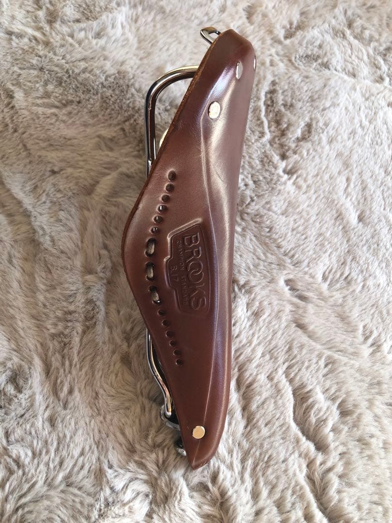 BROOKS B17 ブラウンレザーサドル